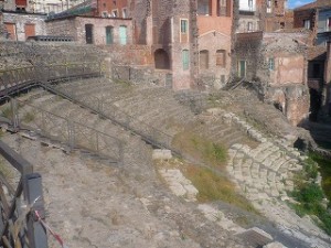 カターニア、ローマ・ギリシャ劇場