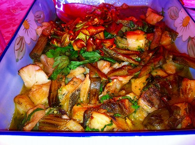 魚屋さんでシチリア風アペリティーボ