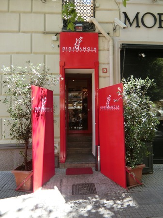 パレルモ一押しレストランRistorante Gigi Mangia