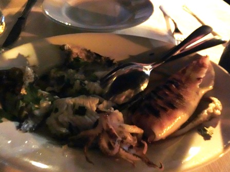 極上の魚介が味わえるトラットリア「La Grotta」