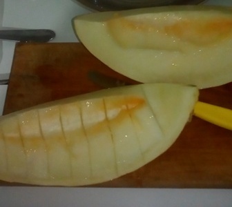 黄色いメロン「Melone Giallo」
