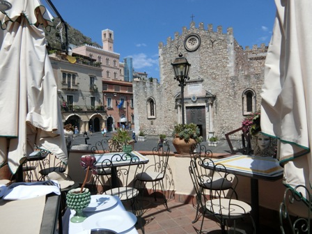 タオルミーナのレストラン「Al Duomo」
