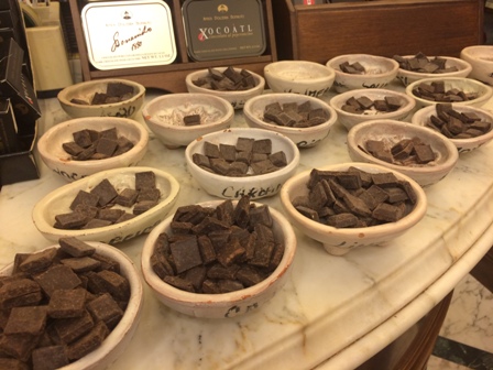 モディカの有名なチョコレート店Bonajuto