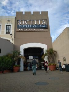 シチリアのアウトレットSicilia Outlet Village